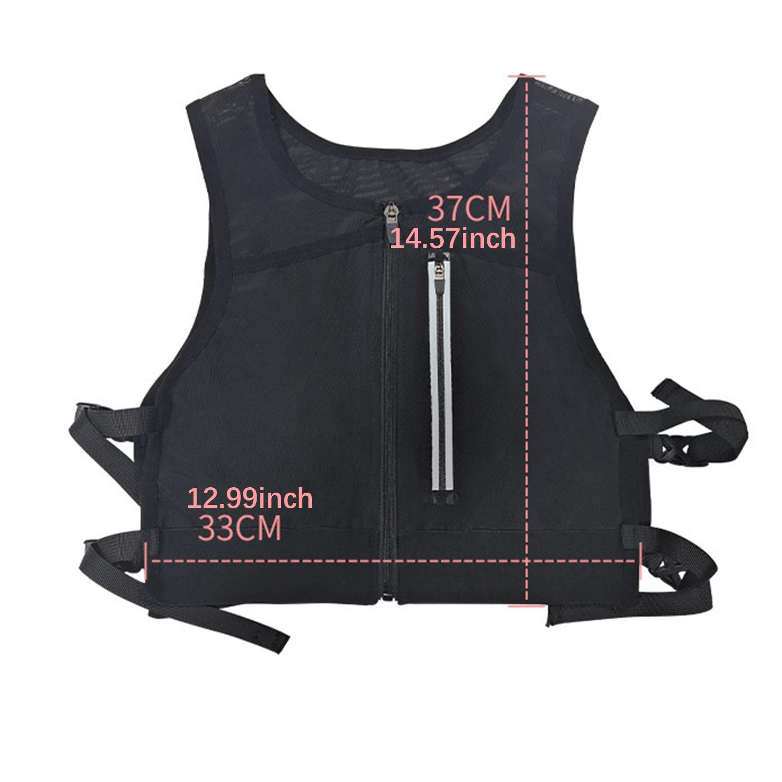 Running Visibility Gear - Running Vest Bag Chest Pack High