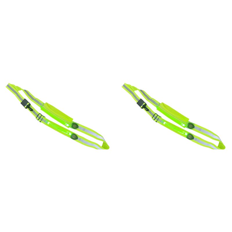 BTLIFE-2X LED Reflective Belt  - Running Visibility Gear ulasan dan harga