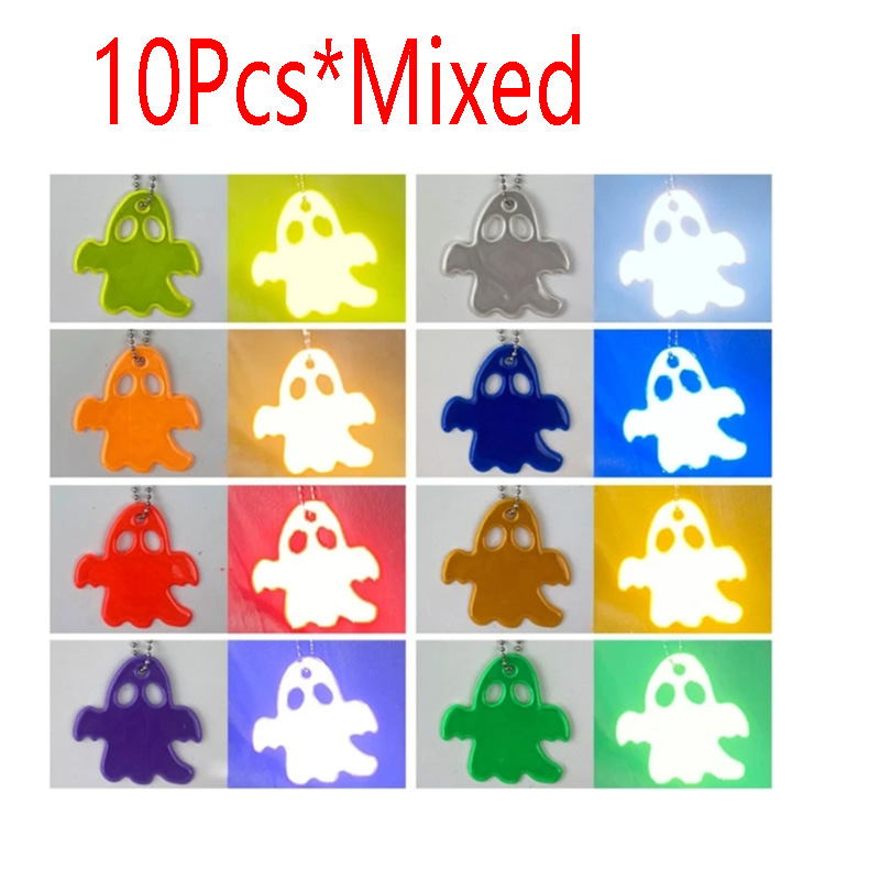 10Pcs 6*6cm Safety Reflector P - Running Gear Transportation ulasan dan harga