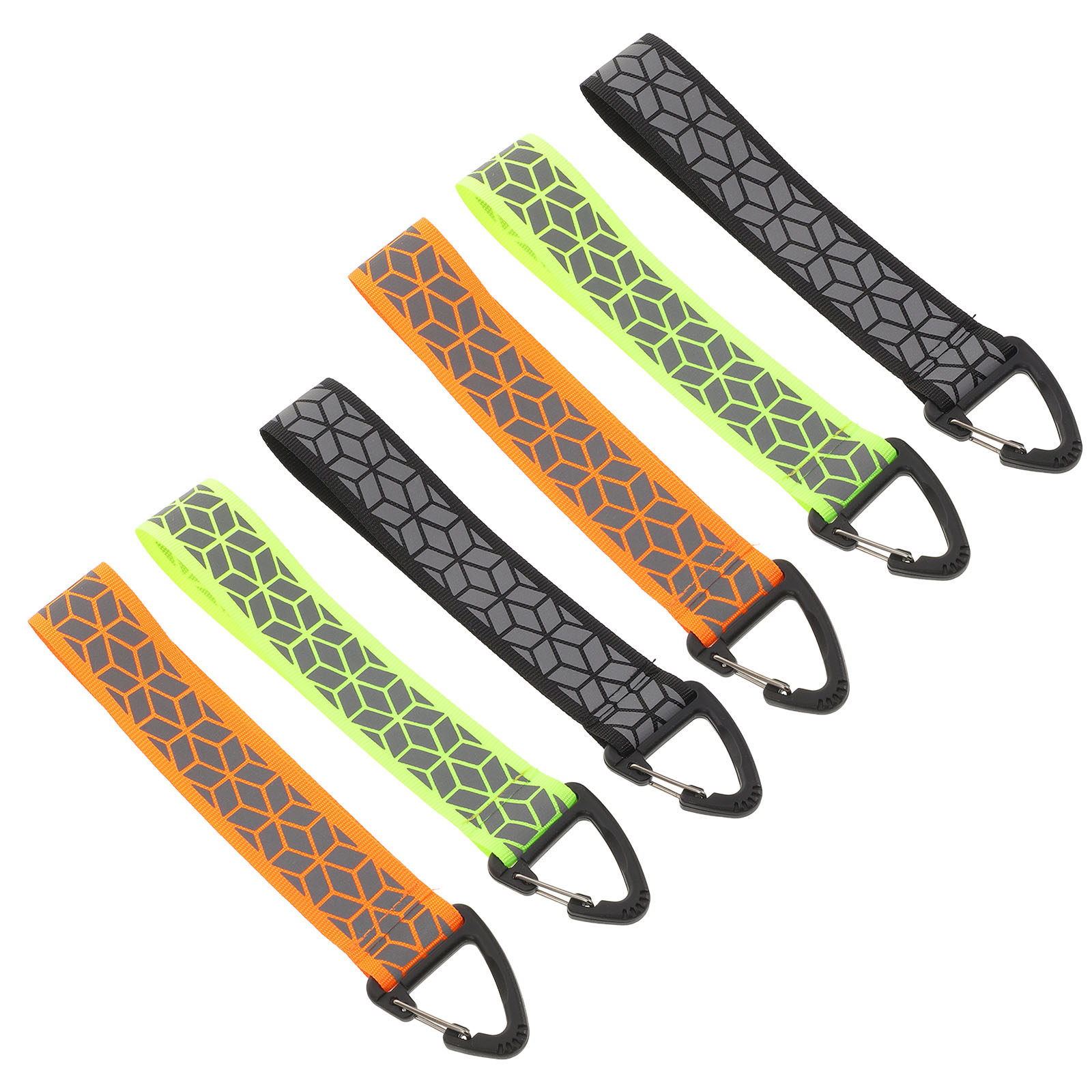 6Pcs Reflective Keychains High - Running Visibility Gear ulasan dan harga
