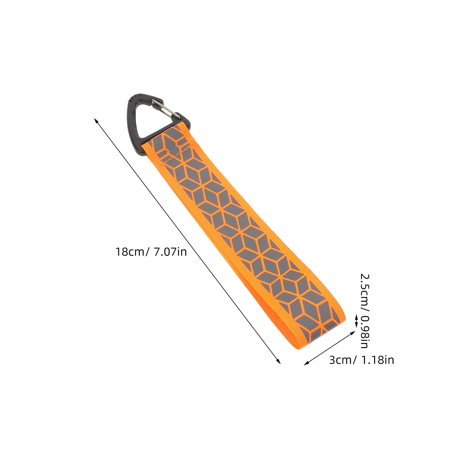 6Pcs Reflective Keychains High - Running Visibility Gear ulasan dan harga