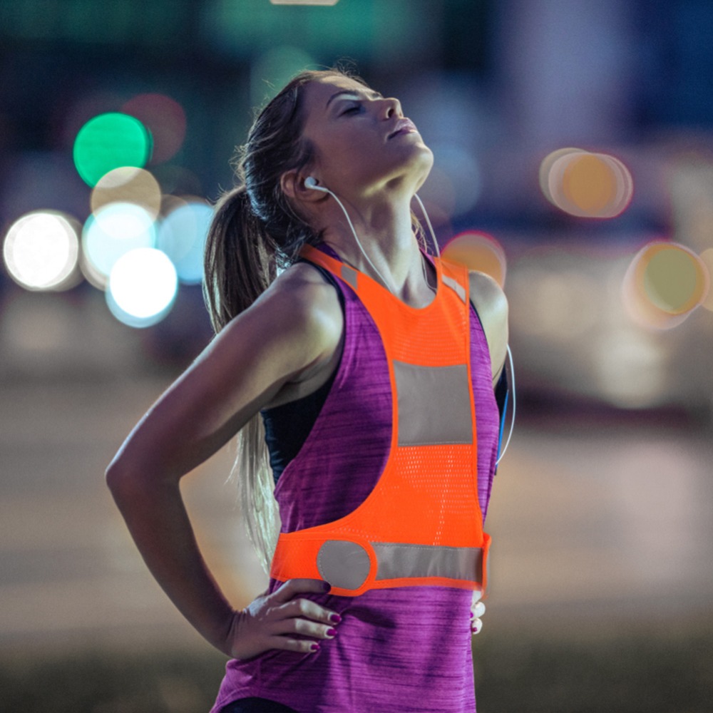 Cycling High Visibility Reflec - Running Visibility Gear ulasan dan harga