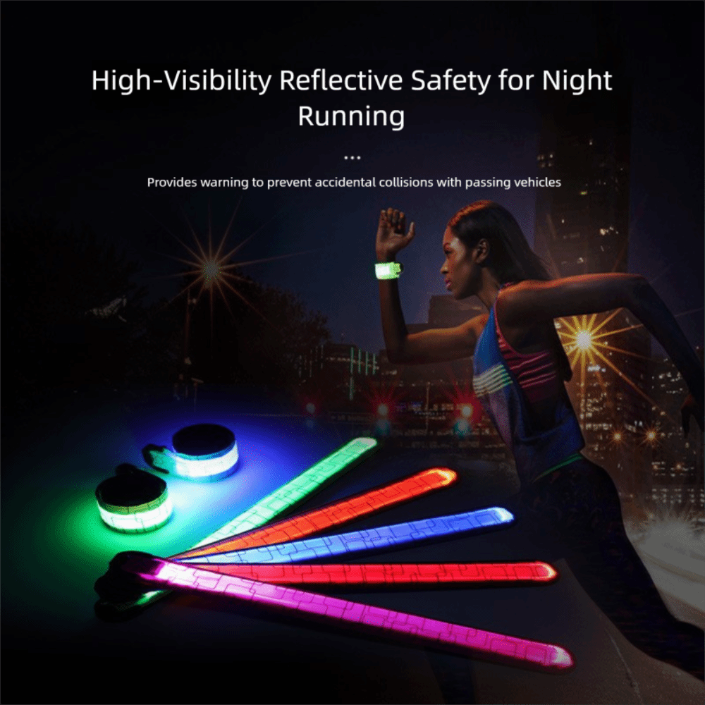 Battery Style Night Running Ar - Running Visibility Gear ulasan dan harga