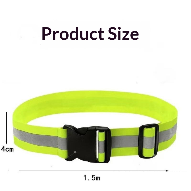 Adjustable Elastic Reflective  - Running Visibility Gear ulasan dan harga
